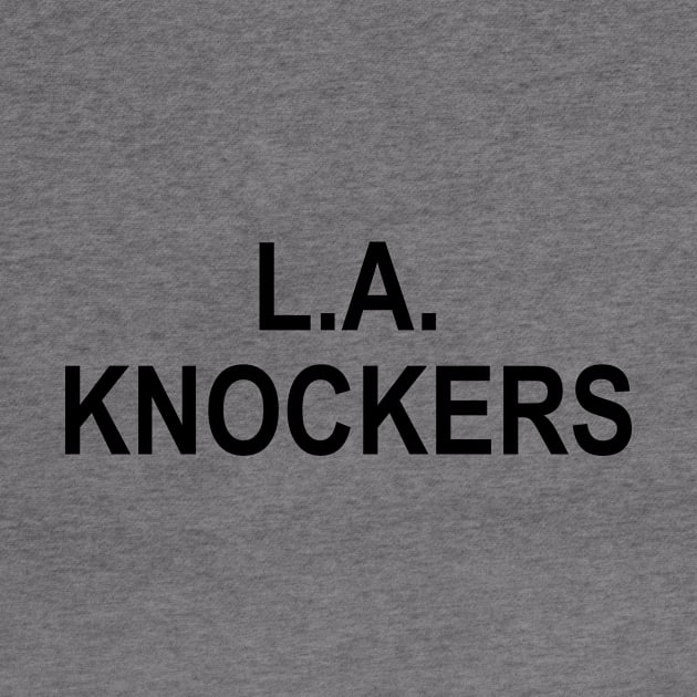 L.A. Knockers Black by TheCosmicTradingPost
